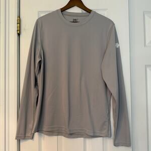 Helly Hansen Men's Tech Crew LS Sailing Base Layer Light Gray L